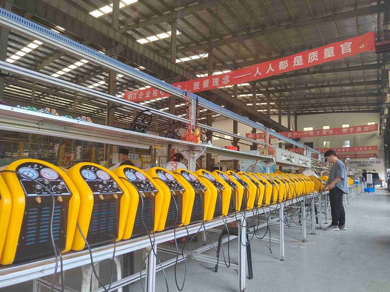 Nanjing Wonfulay Precision Machinery Co., Ltd. línea de producción de fábrica
