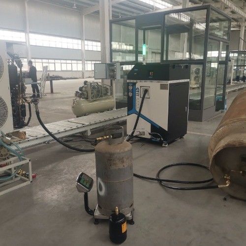 R290 Refrigerant Recharging System with Precise 0.1g Resolution