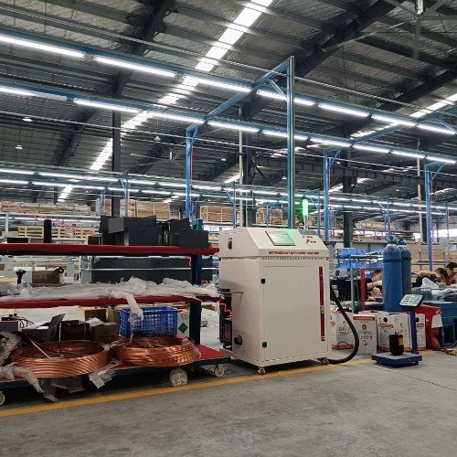 COMPRESSOR ATEX Gas Vacuum Charging Equipment for Manufacturing Plant