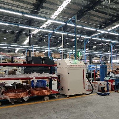 R410a R22 Gas Charging Station Auto Refrigerant Filling Machine